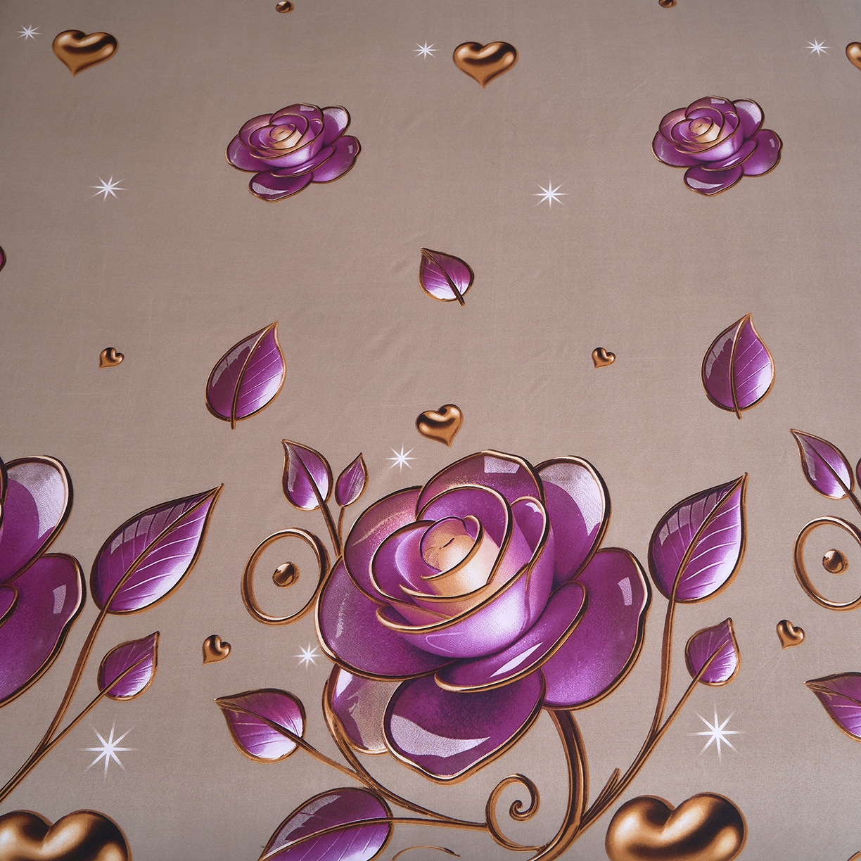 91家纺网 家纺一手货源 找家纺 馨乐家纺 2026新款亲肤舒适印花单床单 米娜