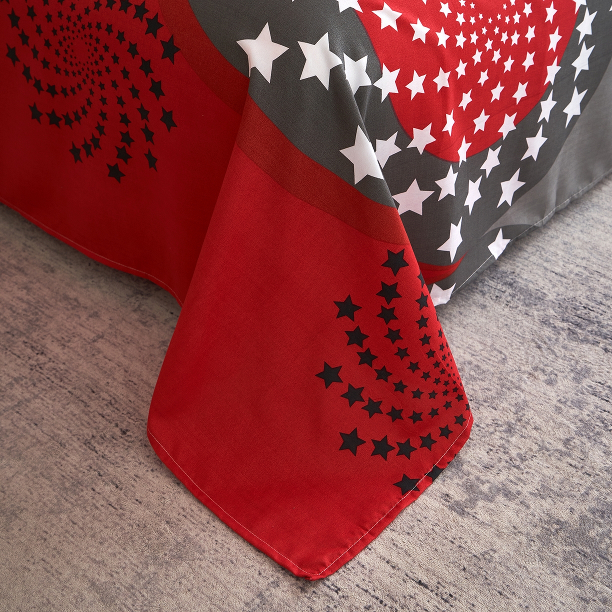 91家纺网 家纺一手货源 找家纺 馨乐家纺 2026新款亲肤舒适印花单床单 抒情