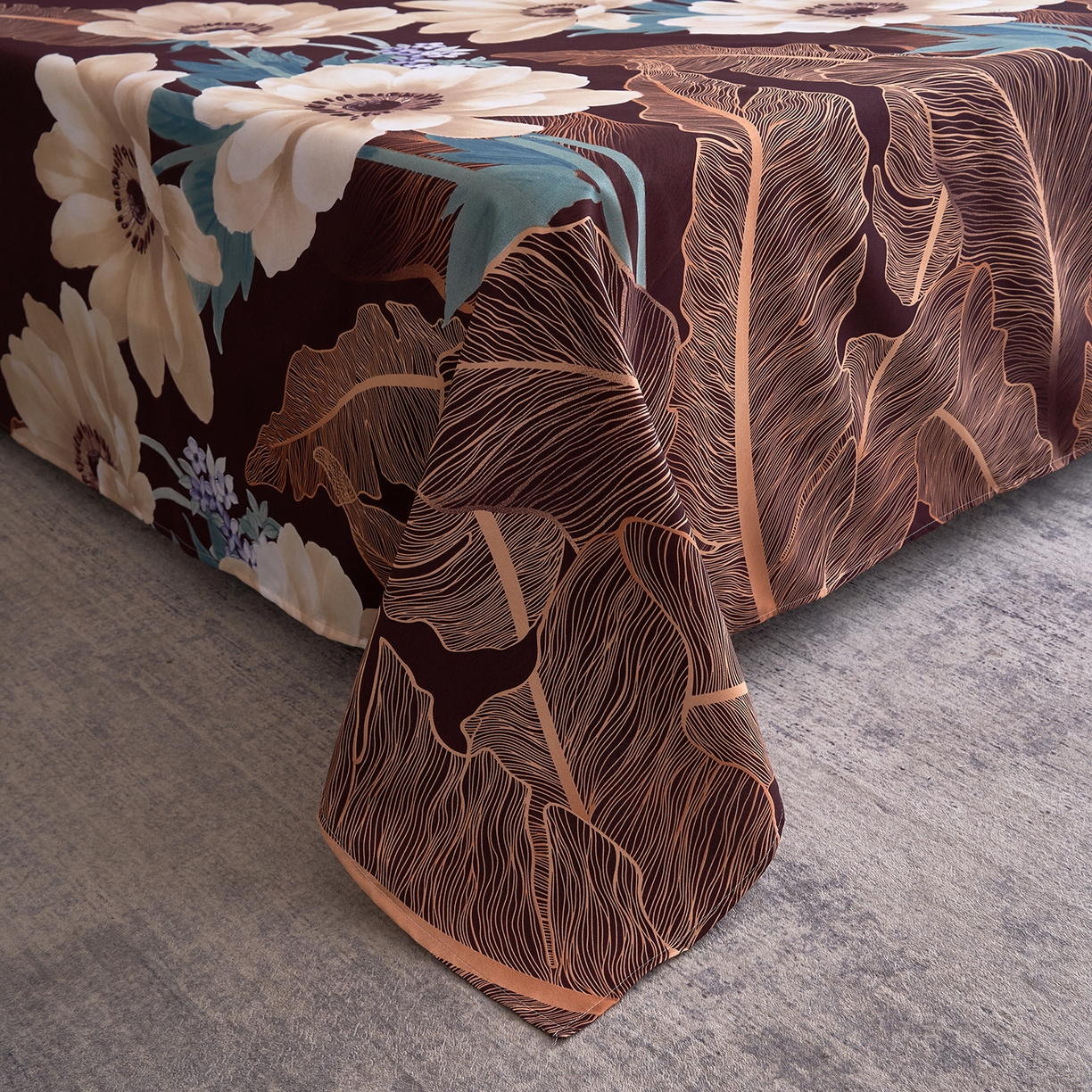 91家纺网 家纺一手货源 找家纺 馨乐家纺 2026新款亲肤舒适印花单床单 芳草天涯