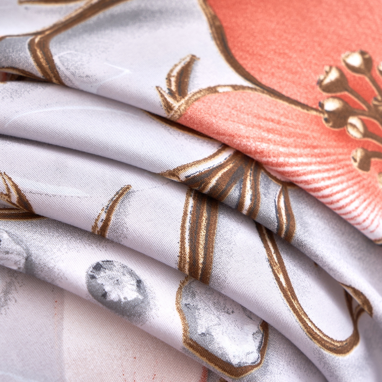 91家纺网 家纺一手货源 找家纺 馨乐家纺 2026新款亲肤舒适印花单床单 蒂芙娜