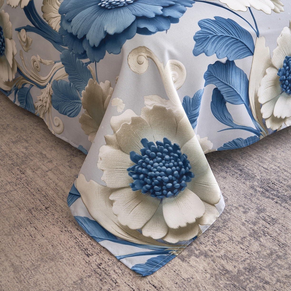 91家纺网 家纺一手货源 找家纺 馨乐家纺 2026新款亲肤舒适印花单床单 沐光