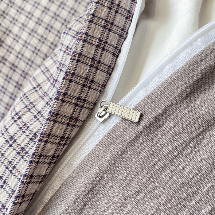 91家纺网 家纺一手货源 找家纺 红日子纺织品 2026春夏云感复古+小清新皱皱纱四件套 卡夏-卡