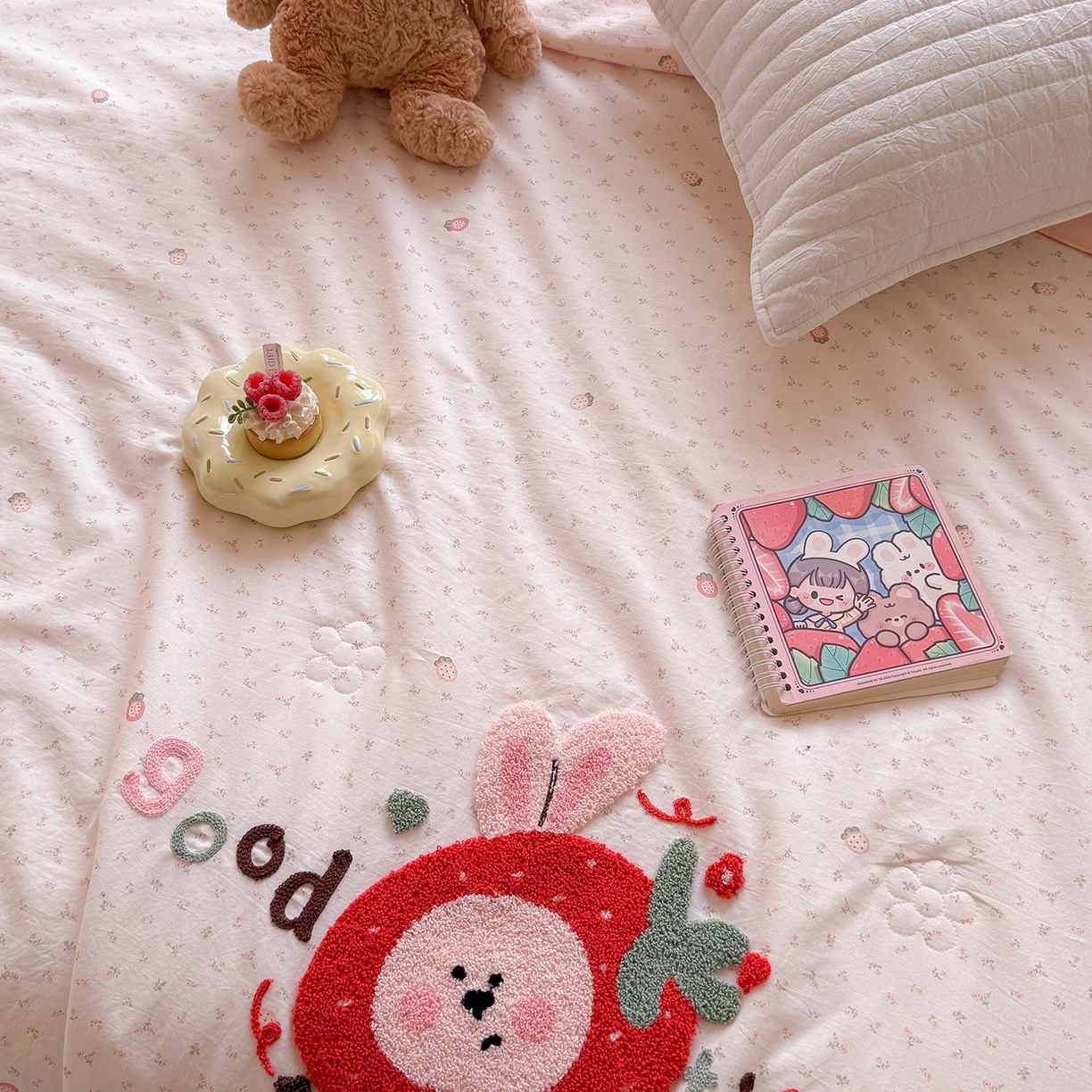 91家纺网 家纺一手货源 找家纺 （总）有货 2026新款棉麻提花印花毛巾绣夏被春秋被被子被芯-甜趣