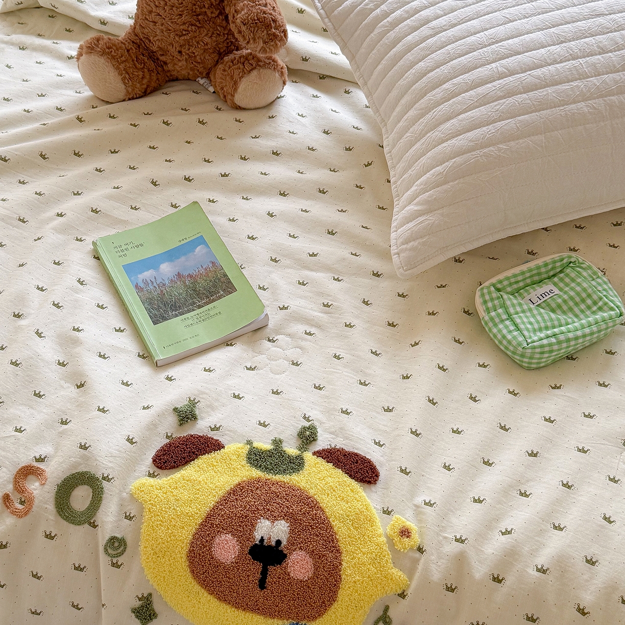 91家纺网 家纺一手货源 找家纺 有货 2026新款棉麻提花印花毛巾绣夏被春秋被被子被芯-甜趣 柠檬熊