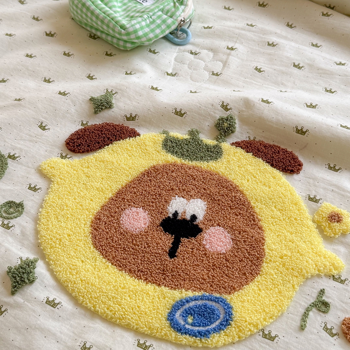 91家纺网 家纺一手货源 找家纺 有货 2026新款棉麻提花印花毛巾绣夏被春秋被被子被芯-甜趣 柠檬熊