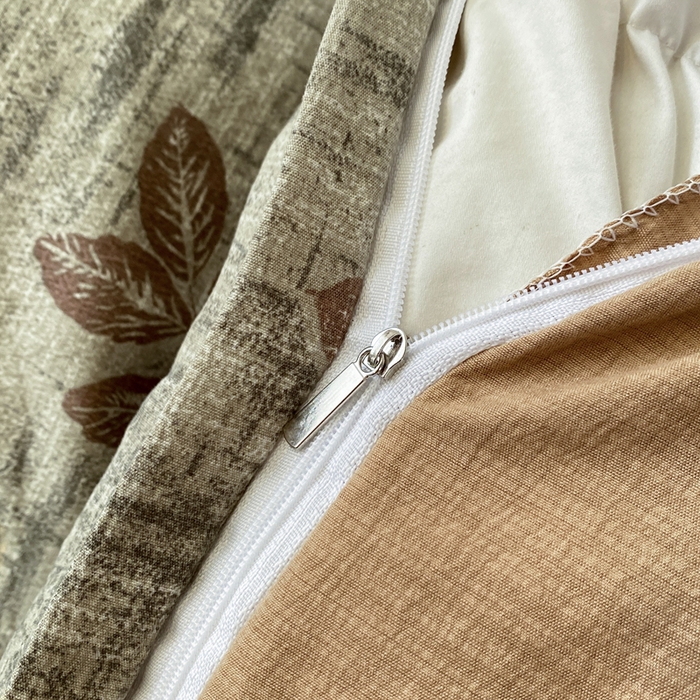 91家纺网 家纺一手货源 找家纺 红日子纺织品 2026春夏云感复古+小清新皱皱纱四件套 倩馨-浅绿