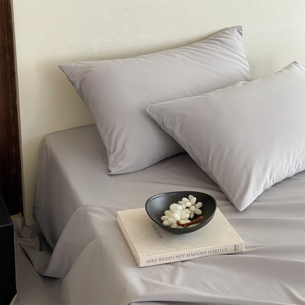 91家纺网 家纺一手货源 找家纺 （总）三味舒屋 2026新款初色系列全棉水洗棉系列单品枕套