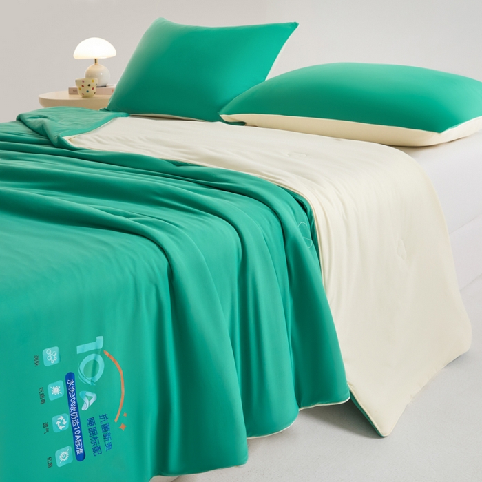 91家纺网 家纺一手货源 找家纺 （总）宝士康家纺 2026春夏新款10A抗菌凉感丝夏被夏凉被空调被