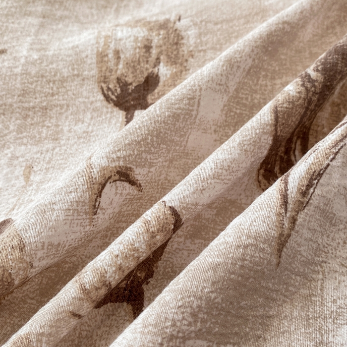 91家纺网 家纺一手货源 找家纺 红日子纺织品 2026春夏云感复古+小清新皱皱纱四件套 知音-卡