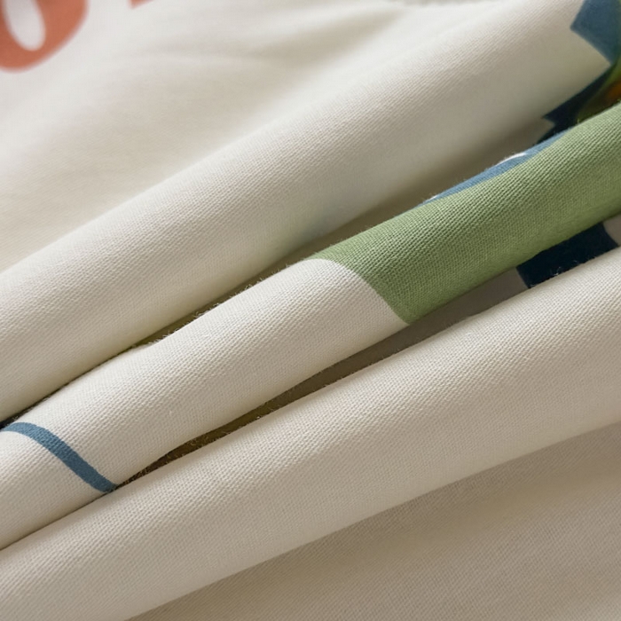 91家纺网 家纺一手货源 找家纺 蓝雀翎 2025新款全棉印花新疆棉花夏被 恐龙谷