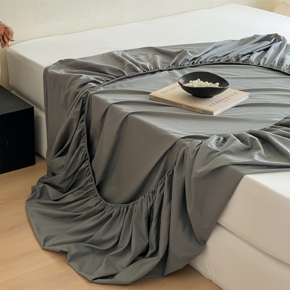 91家纺网 家纺一手货源 找家纺 （总）三味舒屋 2026新款初色系列全棉水洗棉系列单品床笠（平台券后单品利润不低于45元/套件利润不低于120元 谢谢配合）