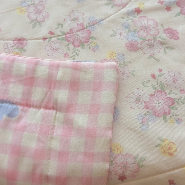 91家纺网 家纺一手货源 找家纺 蓝雀翎 2025新款全棉印花新疆棉花夏被 洛琳-粉