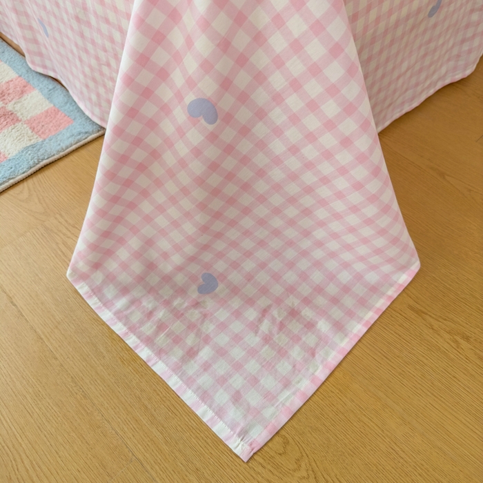 91家纺网 家纺一手货源 找家纺 蓝雀翎 2025新款全棉印花新疆棉花夏被 洛琳-粉