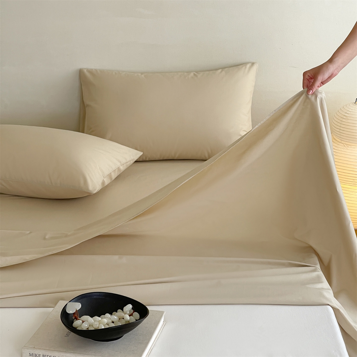 91家纺网 家纺一手货源 找家纺 （总）三味舒屋 2026新款初色系列全棉水洗棉系列单品床单（平台券后单品利润不低于45元/套件利润不低于120元 谢谢配合）