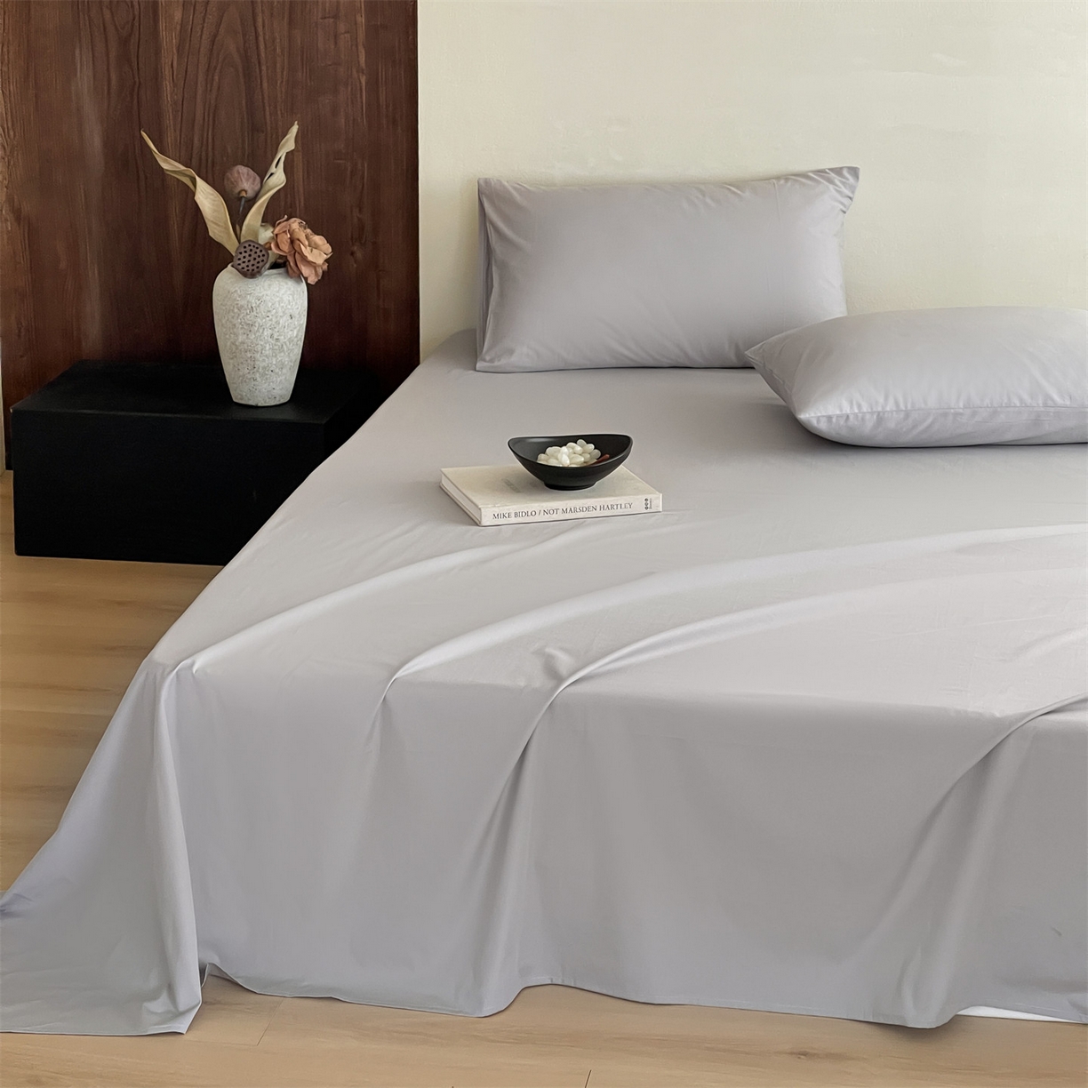 91家纺网 家纺一手货源 找家纺 三味舒屋 2026新款初色系列全棉水洗棉系列单品床单（平台券后单品利润不低于45元/套件利润不低于120元 谢谢配合） 琥珀银