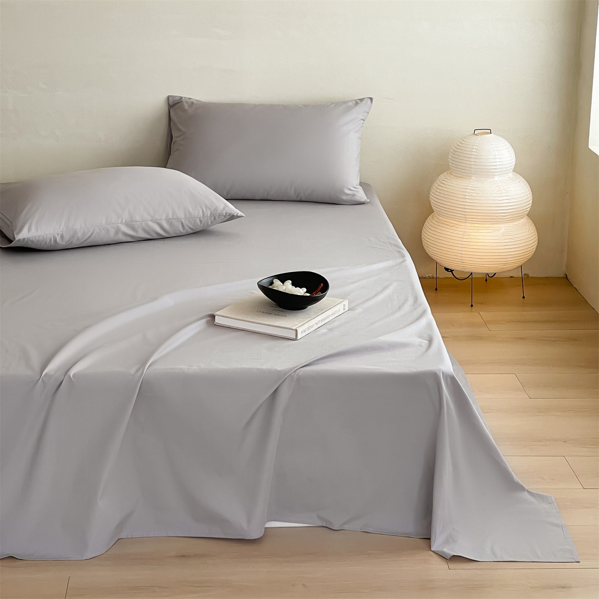 91家纺网 家纺一手货源 找家纺 三味舒屋 2026新款初色系列全棉水洗棉系列单品床单（平台券后单品利润不低于45元/套件利润不低于120元 谢谢配合） 琥珀银