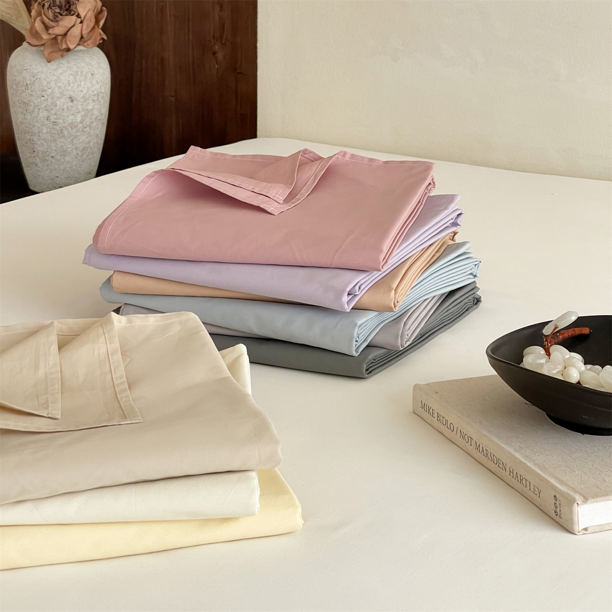 91家纺网 家纺一手货源 找家纺 三味舒屋 2026新款初色系列全棉水洗棉系列单品床单（平台券后单品利润不低于45元/套件利润不低于120元 谢谢配合） 组合图