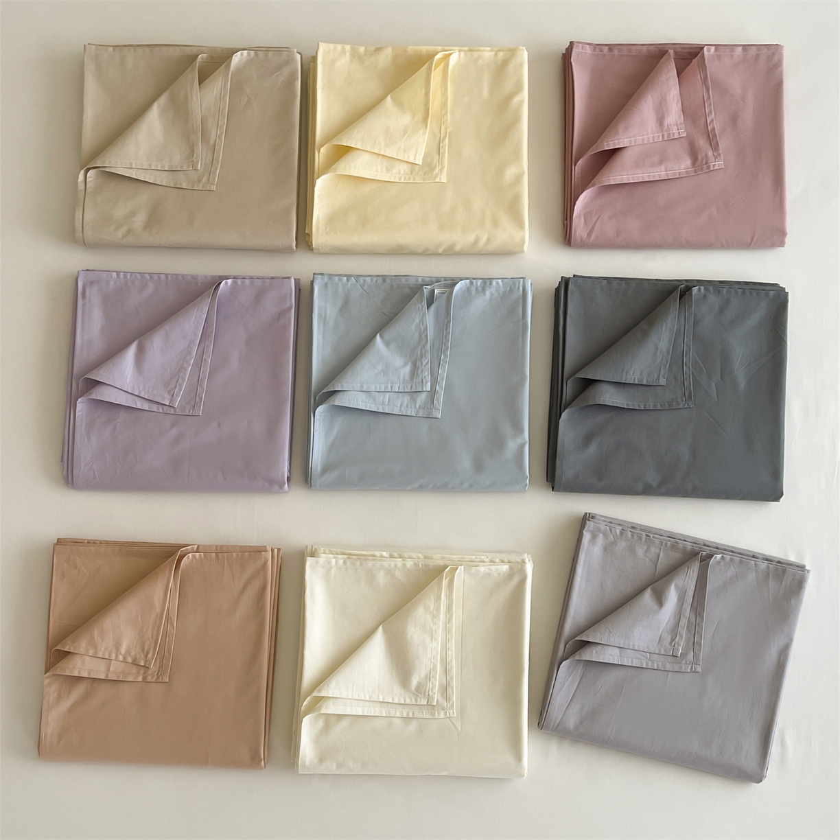 91家纺网 家纺一手货源 找家纺 三味舒屋 2026新款初色系列全棉水洗棉系列单品床单（平台券后单品利润不低于45元/套件利润不低于120元 谢谢配合） 组合图