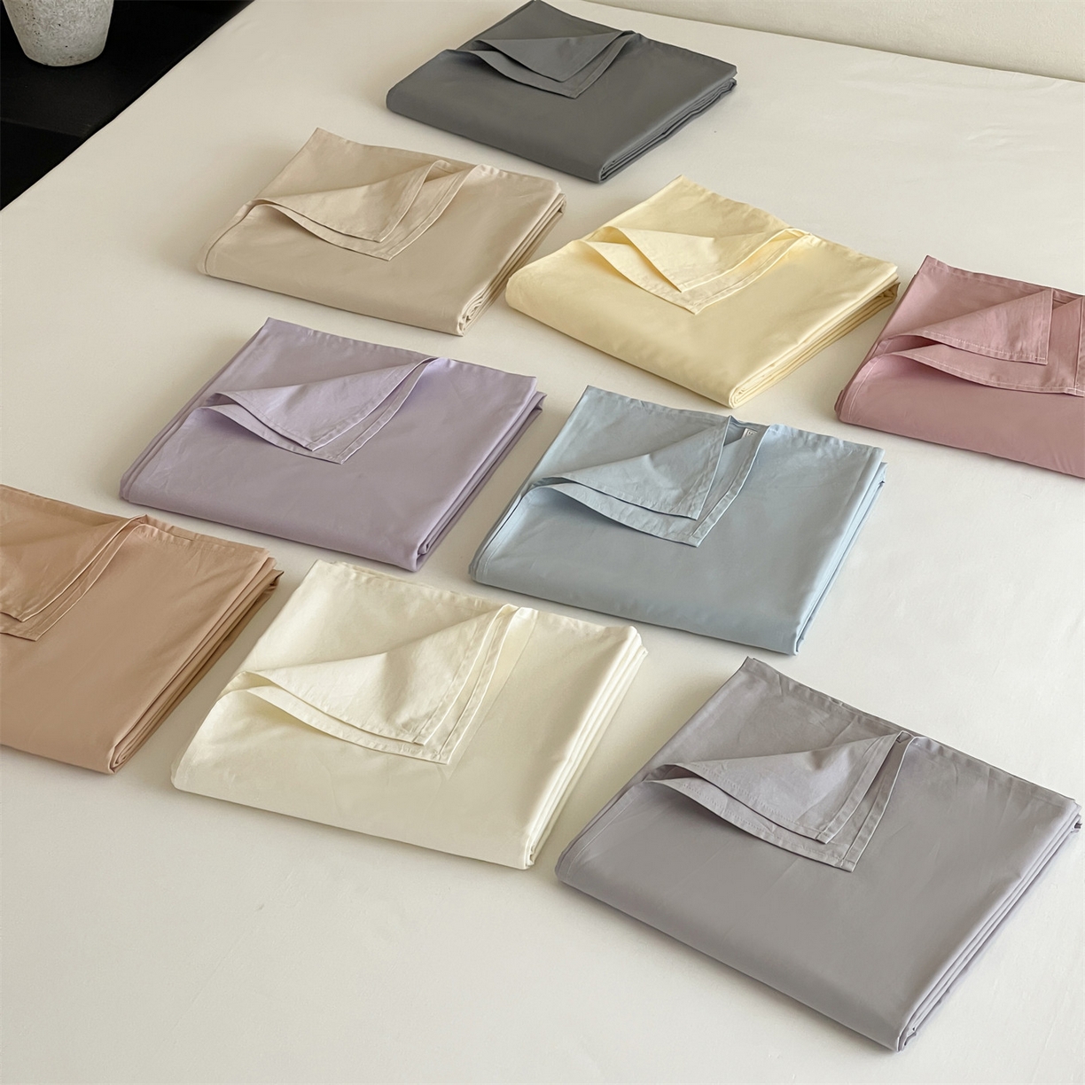 91家纺网 家纺一手货源 找家纺 三味舒屋 2026新款初色系列全棉水洗棉系列单品床单（平台券后单品利润不低于45元/套件利润不低于120元 谢谢配合） 组合图