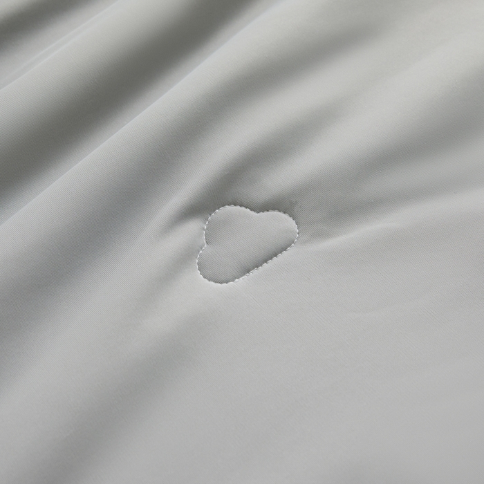 91家纺网 家纺一手货源 找家纺 宝士康家纺 2026春夏新款10A抗菌凉感丝夏被夏凉被空调被 暮光云灰