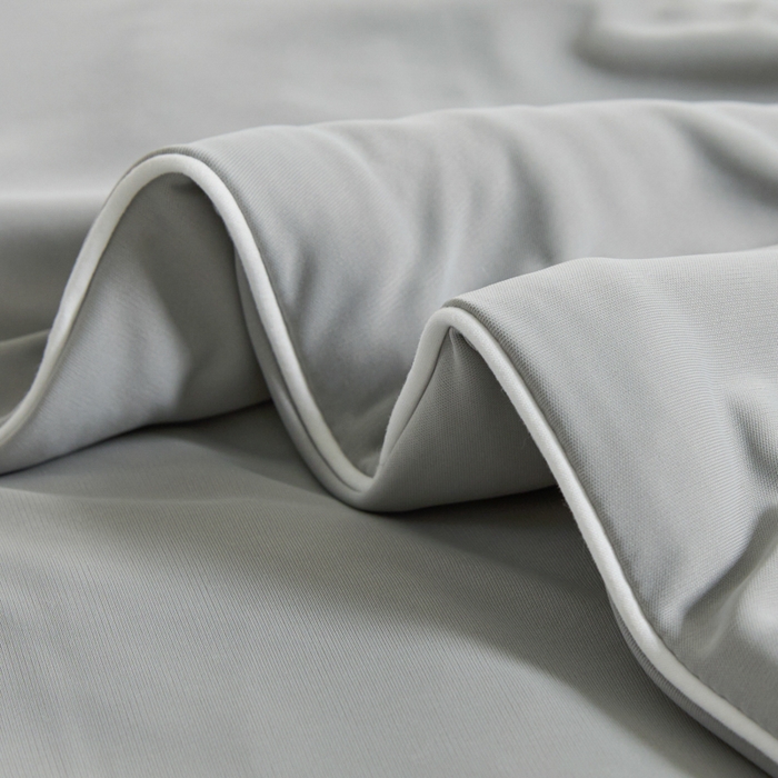 91家纺网 家纺一手货源 找家纺 宝士康家纺 2026春夏新款10A抗菌凉感丝夏被夏凉被空调被 暮光云灰