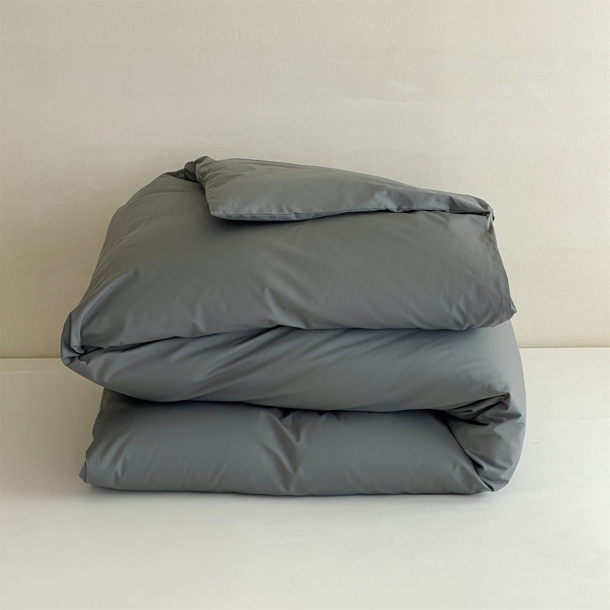 91家纺网 家纺一手货源 找家纺 三味舒屋 2026新款初色系列全棉水洗棉系列单品被套（平台券后单品利润不低于45元/套件利润不低于120元 谢谢配合） 石墨灰