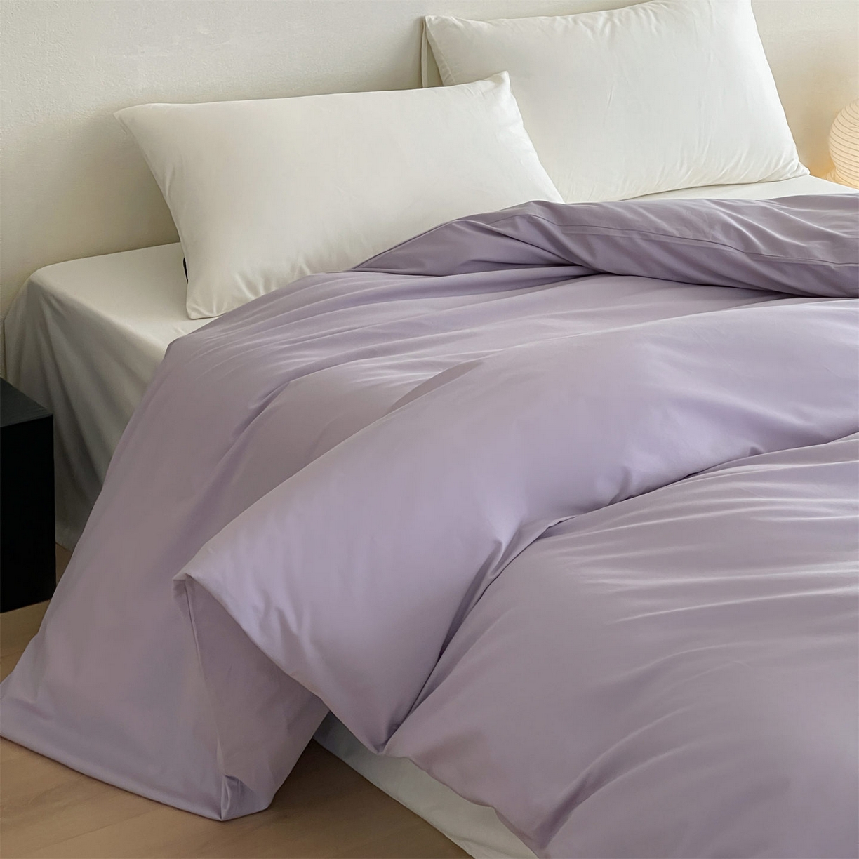 91家纺网 家纺一手货源 找家纺 三味舒屋 2026新款初色系列全棉水洗棉系列单品被套（平台券后单品利润不低于45元/套件利润不低于120元 谢谢配合） 优雅紫
