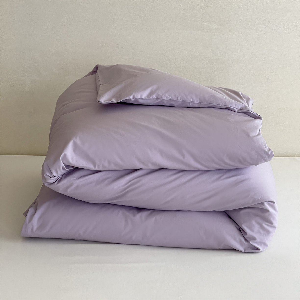91家纺网 家纺一手货源 找家纺 三味舒屋 2026新款初色系列全棉水洗棉系列单品被套（平台券后单品利润不低于45元/套件利润不低于120元 谢谢配合） 优雅紫
