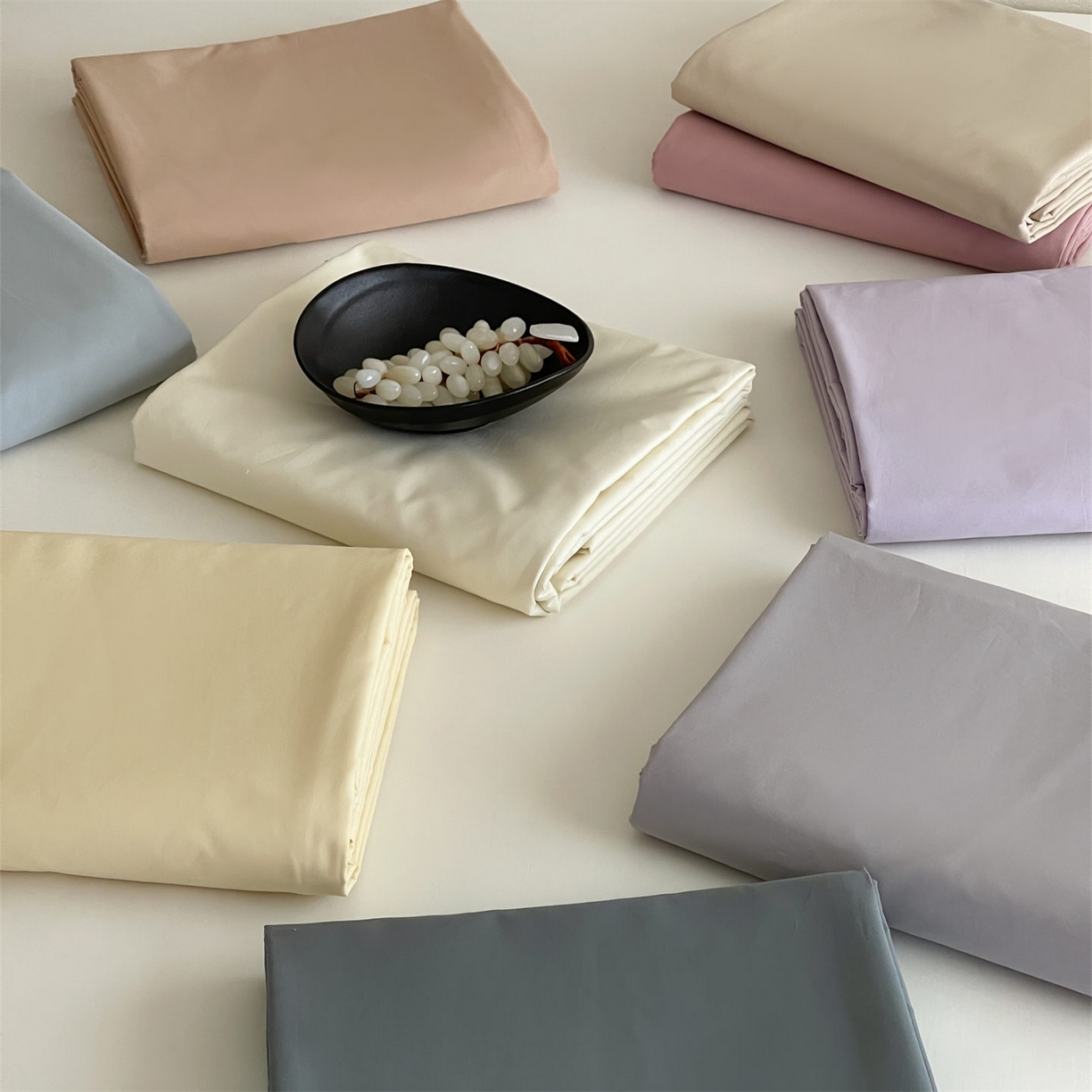 91家纺网 家纺一手货源 找家纺 三味舒屋 2026新款初色系列全棉水洗棉系列单品被套（平台券后单品利润不低于45元/套件利润不低于120元 谢谢配合） 组合图