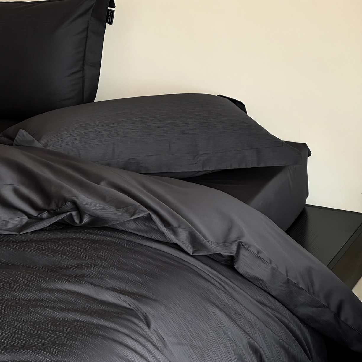 91家纺网 家纺一手货源 找家纺 （总）三味舒屋 2026新款长绒棉全棉提花四件套-尼亚系列拍法二