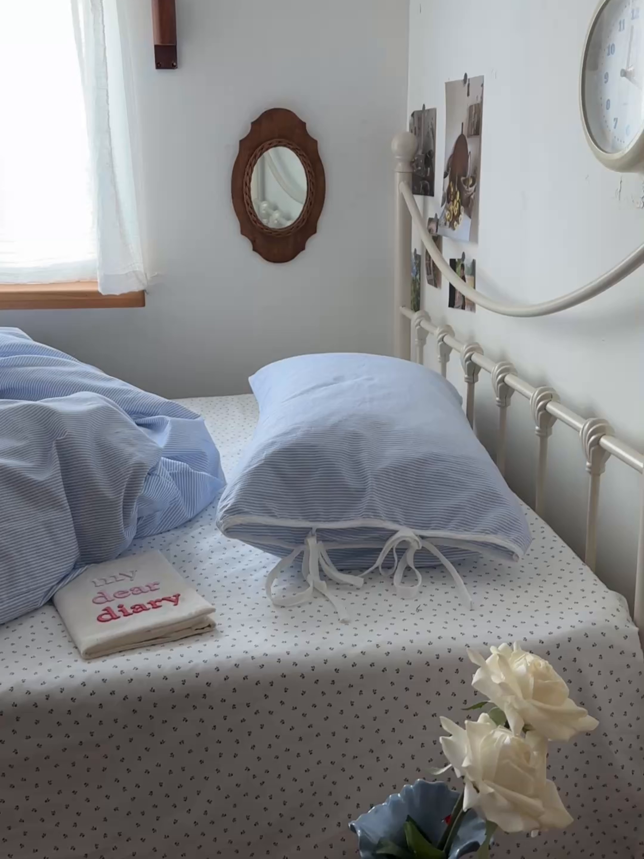 91家纺网 家纺一手货源 找家纺 （总）恋恋三季 2026新款40支纯棉绑带款四件套-星蓝霜糖系列 （套件会员-5 全平台控价：188/228/248 ）