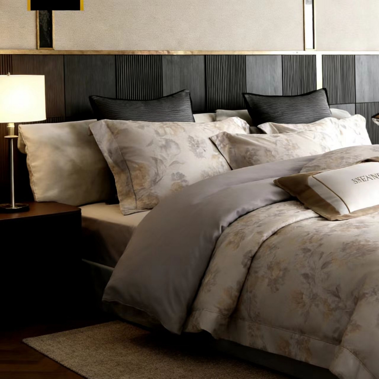 91家纺网 家纺一手货源 找家纺 （总）淳绵家居 2026新款色织提花四件套