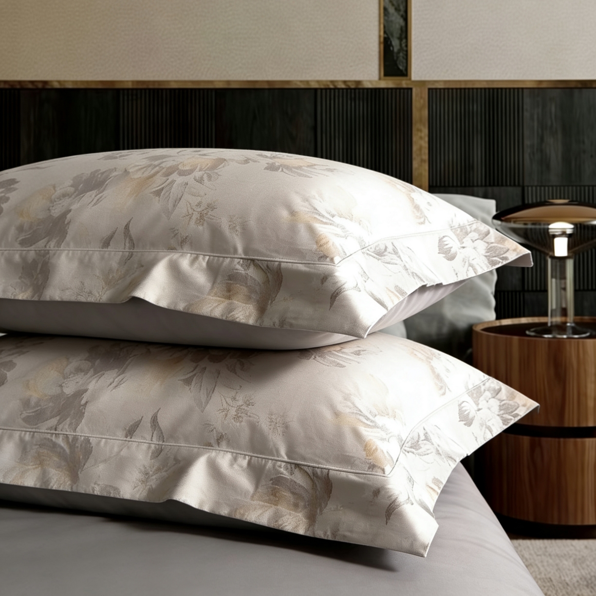 91家纺网 家纺一手货源 找家纺 淳绵家居 2026新款色织提花四件套 欧若拉 雅士灰