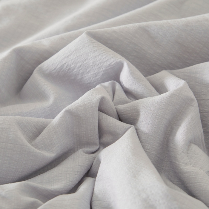91家纺网 家纺一手货源 找家纺 友承家纺 皱皱纱木棉双层纱面料大豆纤维夏凉被空调被四季通用被子2026新款单人夏被芯双人可机洗水洗 香槟灰