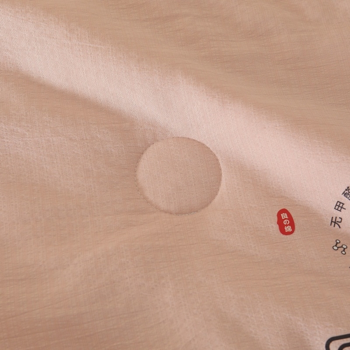 91家纺网 家纺一手货源 找家纺 友承家纺 皱皱纱木棉双层纱面料大豆纤维夏凉被空调被四季通用被子2026新款单人夏被芯双人可机洗水洗 香槟粉