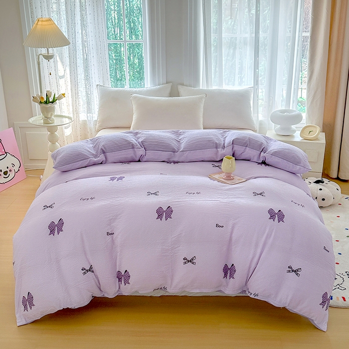 91家纺网 家纺一手货源 找家纺 （总）家贝爱 2026新款轻氧泡泡棉被套