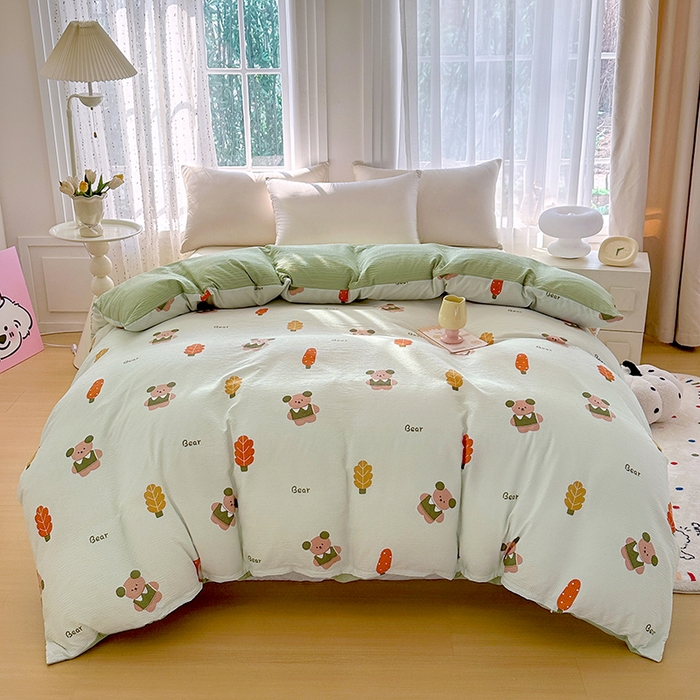 91家纺网 家纺一手货源 找家纺 （总）家贝爱 2026新款轻氧泡泡棉被套