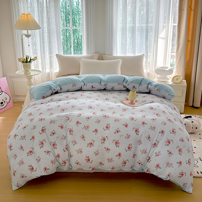 91家纺网 家纺一手货源 找家纺 （总）家贝爱 2026新款轻氧泡泡棉被套