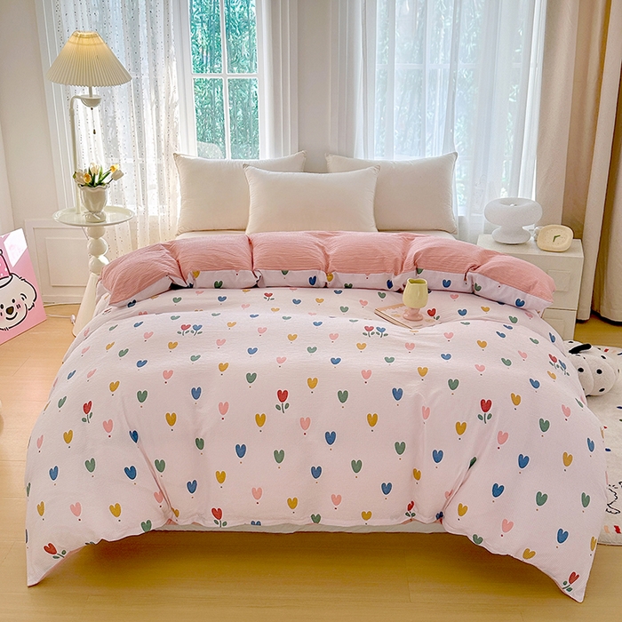 91家纺网 家纺一手货源 找家纺 （总）家贝爱 2026新款轻氧泡泡棉被套