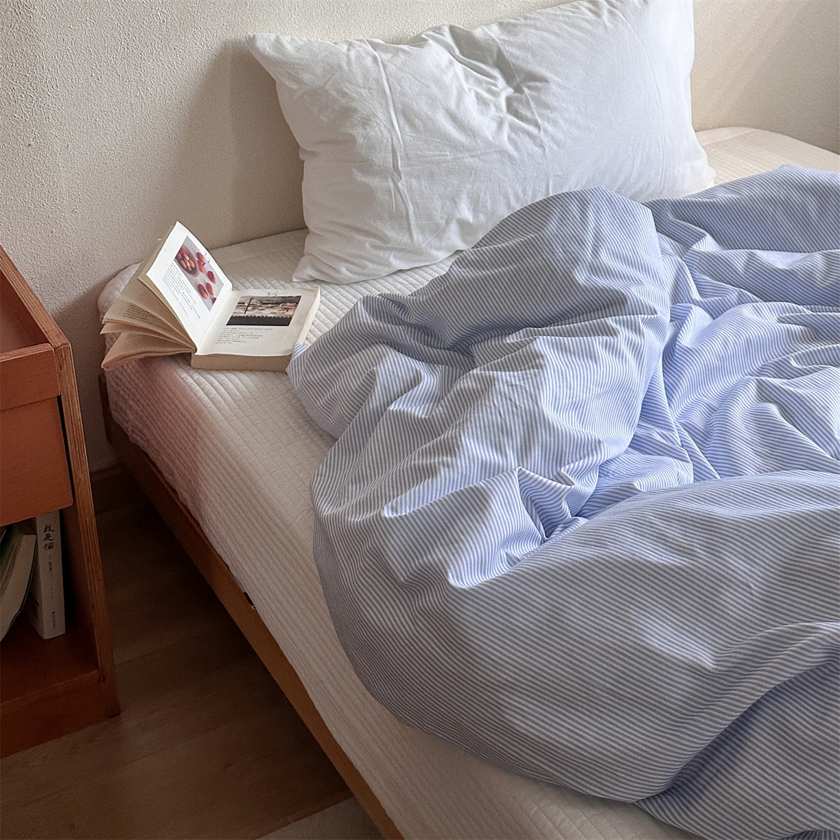 91家纺网 家纺一手货源 找家纺 （总）恋恋三季 2026新款40支纯棉绑带款四件套单品单枕套