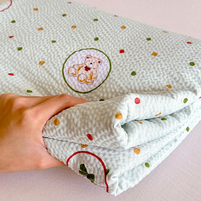 91家纺网 家纺一手货源 找家纺 （总）家贝爱 2026新款轻氧泡泡棉被套