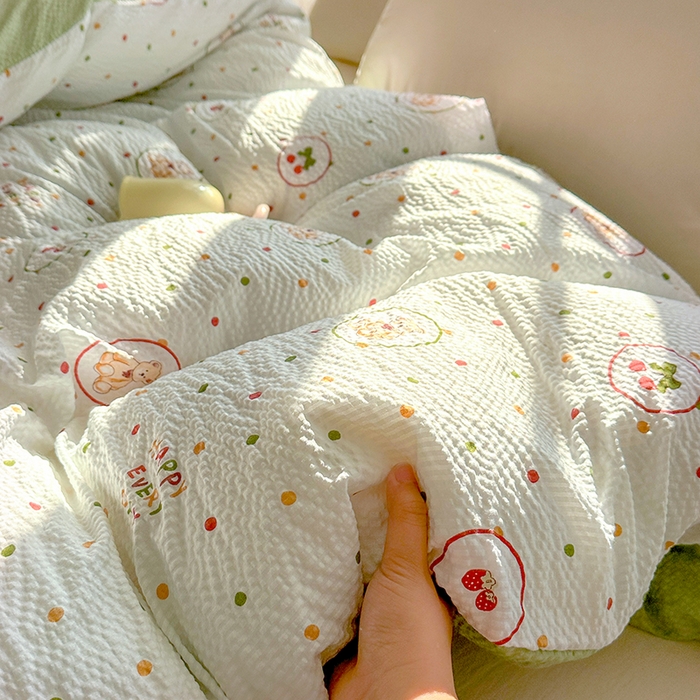 91家纺网 家纺一手货源 找家纺 （总）家贝爱 2026新款轻氧泡泡棉被套