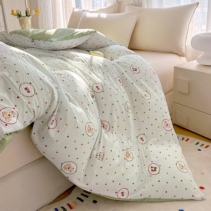 91家纺网 家纺一手货源 找家纺 （总）家贝爱 2026新款轻氧泡泡棉被套