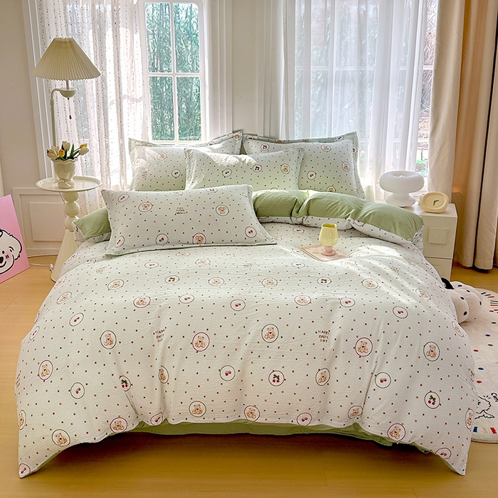 91家纺网 家纺一手货源 找家纺 （总）家贝爱 2026新款轻氧泡泡棉被套