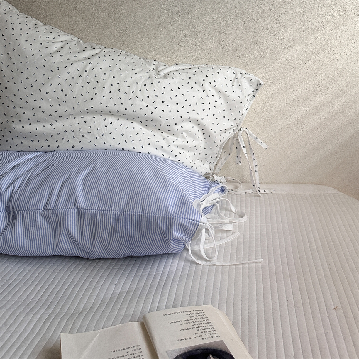 91家纺网 家纺一手货源 找家纺 （总）恋恋三季 2026新款40支纯棉绑带款四件套单品单枕套