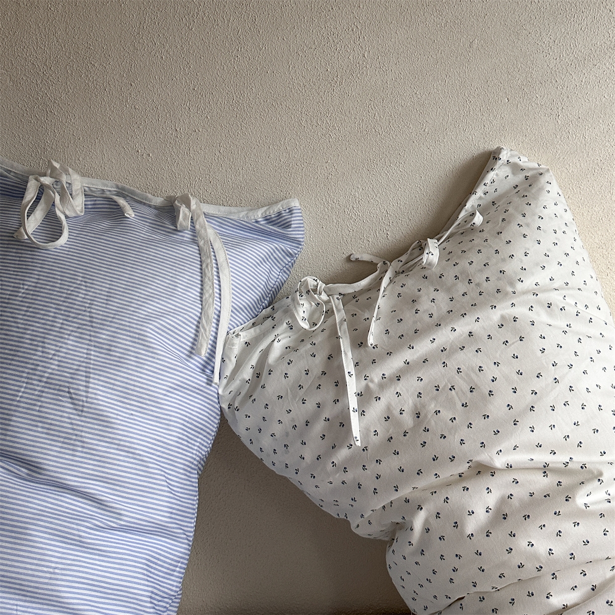 91家纺网 家纺一手货源 找家纺 （总）恋恋三季 2026新款40支纯棉绑带款四件套单品单枕套