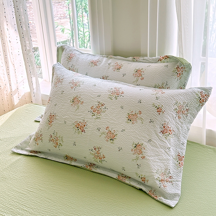 91家纺网 家纺一手货源 找家纺 家贝爱 2026新款轻氧泡泡棉被套 花漾