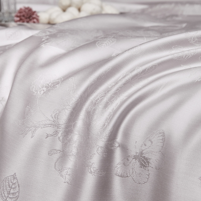 91家纺网 家纺一手货源 找家纺 （总）欧夏家纺 2026夏季莱赛尔天丝提花镂空夏被空调被夏凉被-花蝶舞