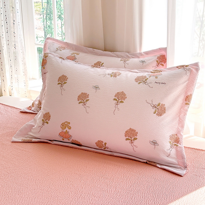 91家纺网 家纺一手货源 找家纺 家贝爱 2026新款轻氧泡泡棉被套 森林舞会