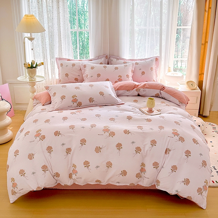 家贝爱 2026新款轻氧泡泡棉被套 森林舞会